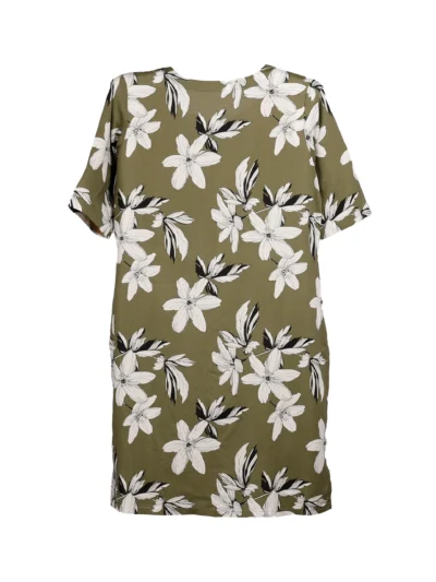 Floral Medium Straight Kurta - Hover Image